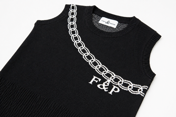 Chain Reaction Sweater Vest