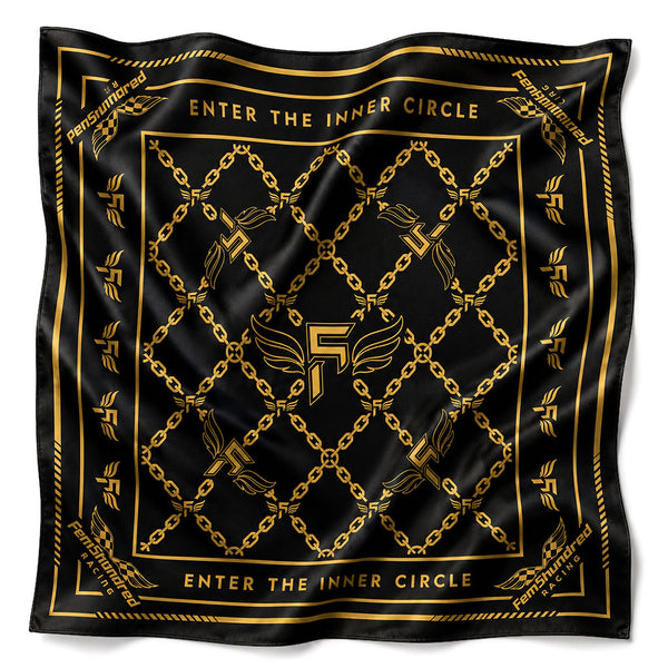 Eminence Chain Scarf in Midnight Trophy
