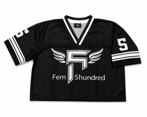 No Limits Crop Mesh Jersey