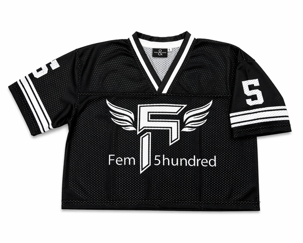 No Limits Crop Mesh Jersey