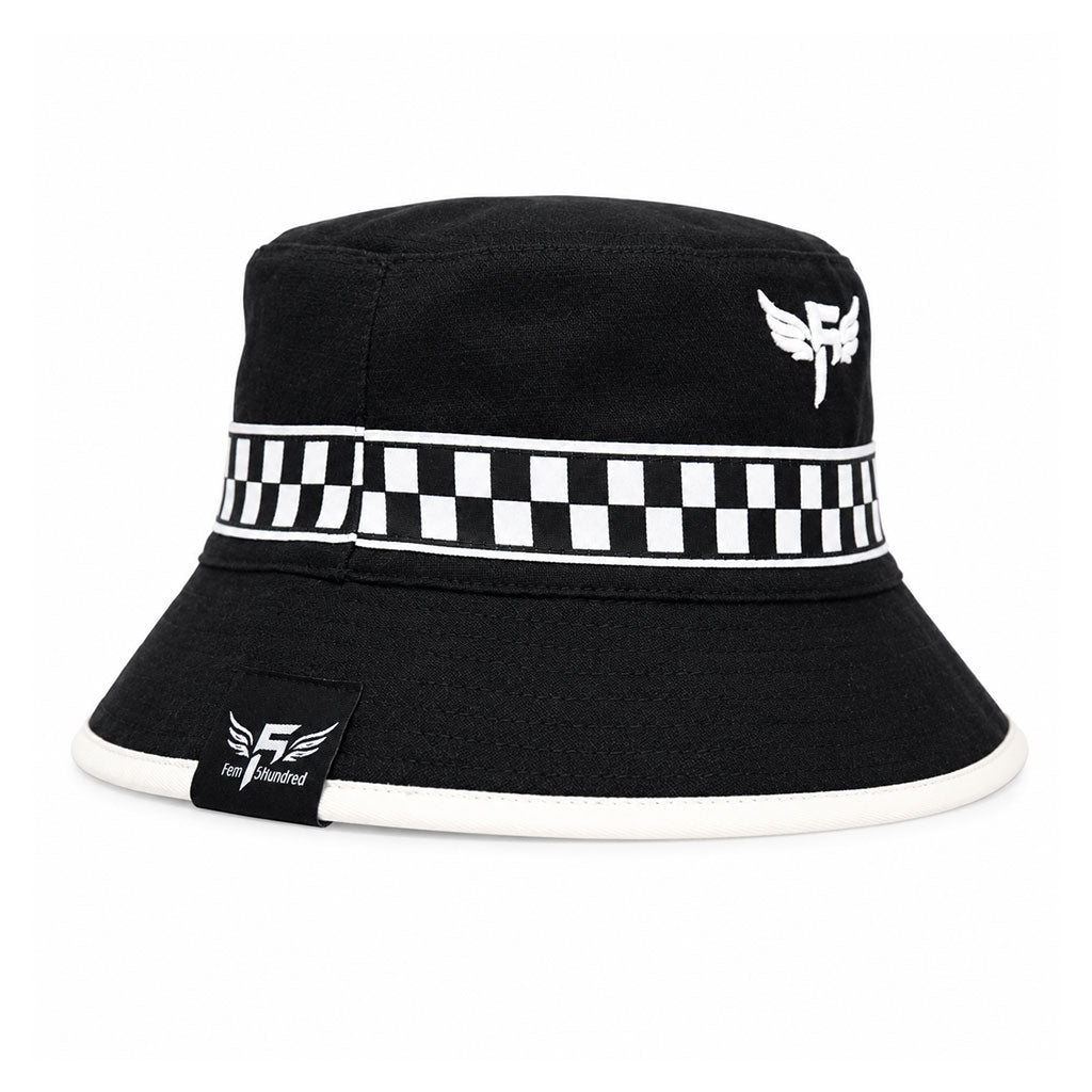 Fast Lane Linen Bucket in Black Secondary image