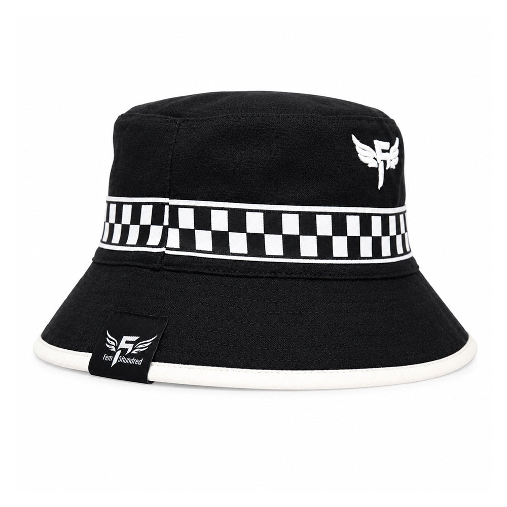 Fast Lane Linen Bucket in Black