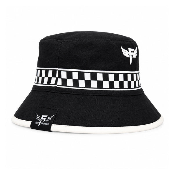 Fast Lane Linen Bucket in Black