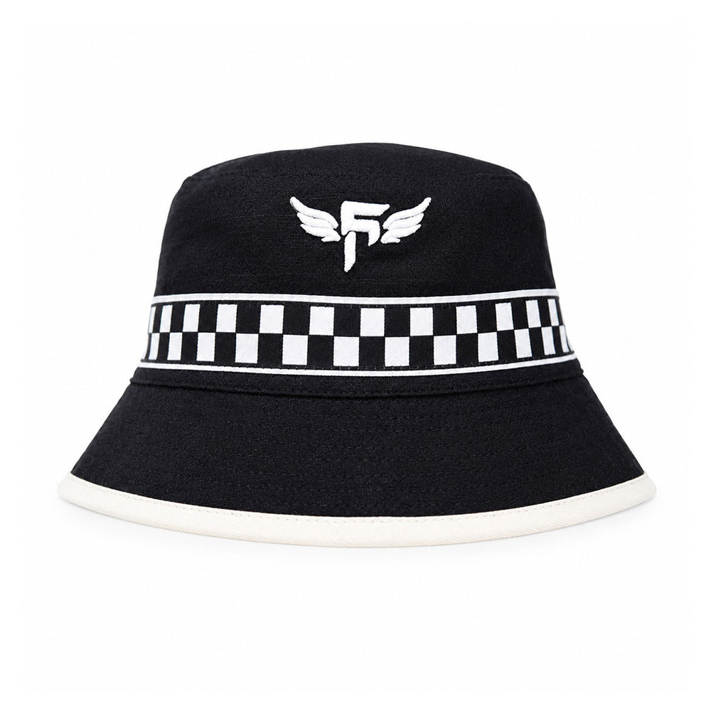 Fast Lane Linen Bucket in Black