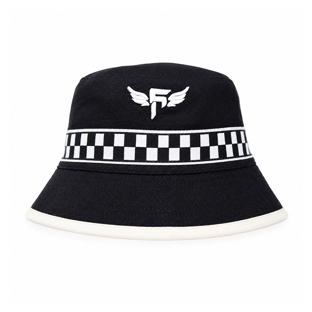 Fast Lane Linen Bucket in Black