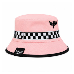Fast Lane Linen Bucket in Blush