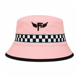 Fast Lane Linen Bucket in Blush