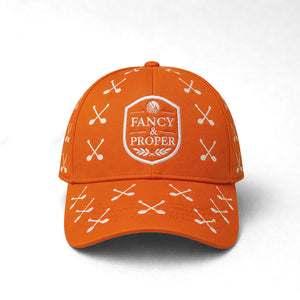 Glow Getter Golf Hats in Orange