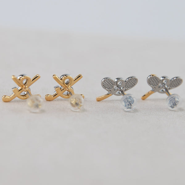 The Keep It Casual Tennis Studs