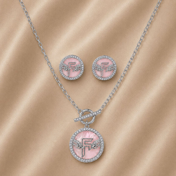 Inner Circle Set in Petal Pearl and Silver