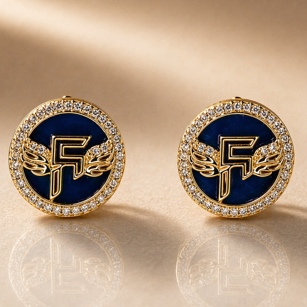 Inner Circle Earrings - Gold Main image