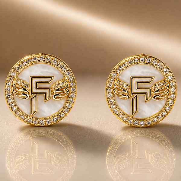Inner Circle Earrings - Gold