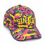 Inverted Tennis Cap In Abstract Camo