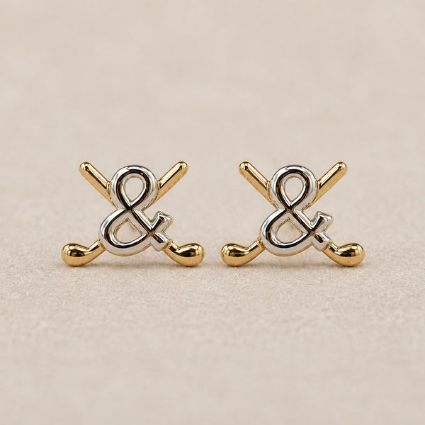 Keep It Casual Golf Studs Earrings