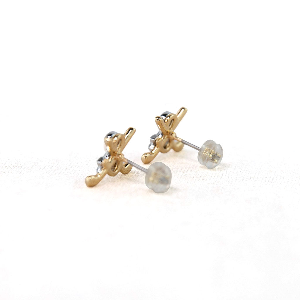 Keep It Casual Golf Studs Earrings