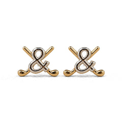 Keep It Casual Golf Studs Earrings