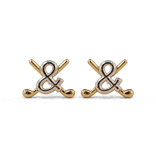 Keep It Casual Golf Studs Earrings