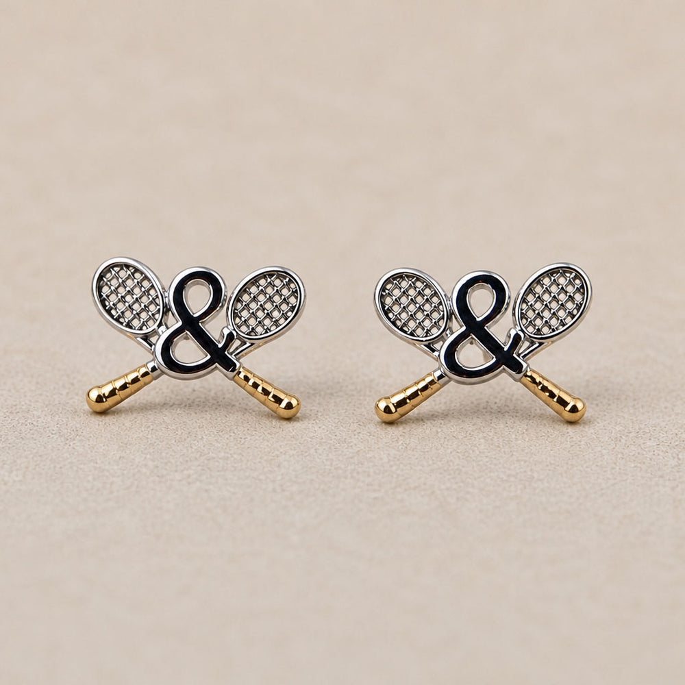 Keep It Casual Tennis Studs
