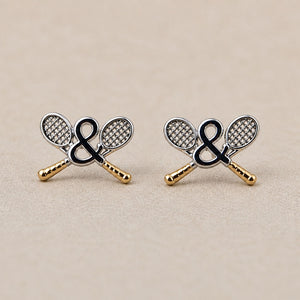Keep It Casual Tennis Studs