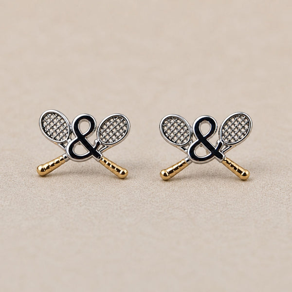 Keep It Casual Tennis Studs