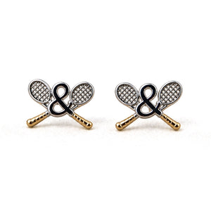 Keep It Casual Tennis Studs