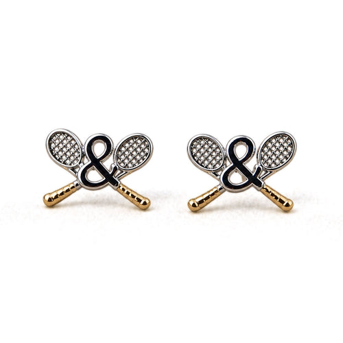 Keep It Casual Tennis Studs