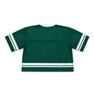 Mesh Monarch Crop Jersey in Ivy
