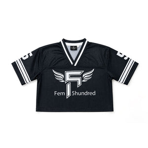 No Limits Crop Mesh Jersey