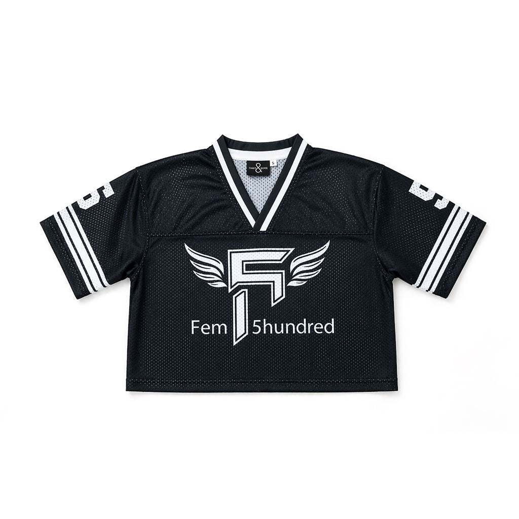 No Limits Crop Mesh Jersey
