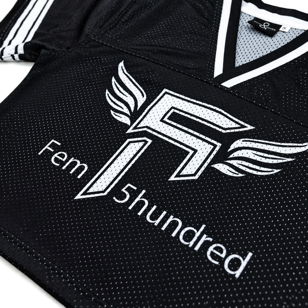 No Limits Crop Mesh Jersey