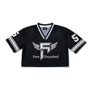 No Limits Crop Mesh Jersey
