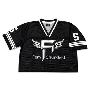 No Limits Crop Mesh Jersey