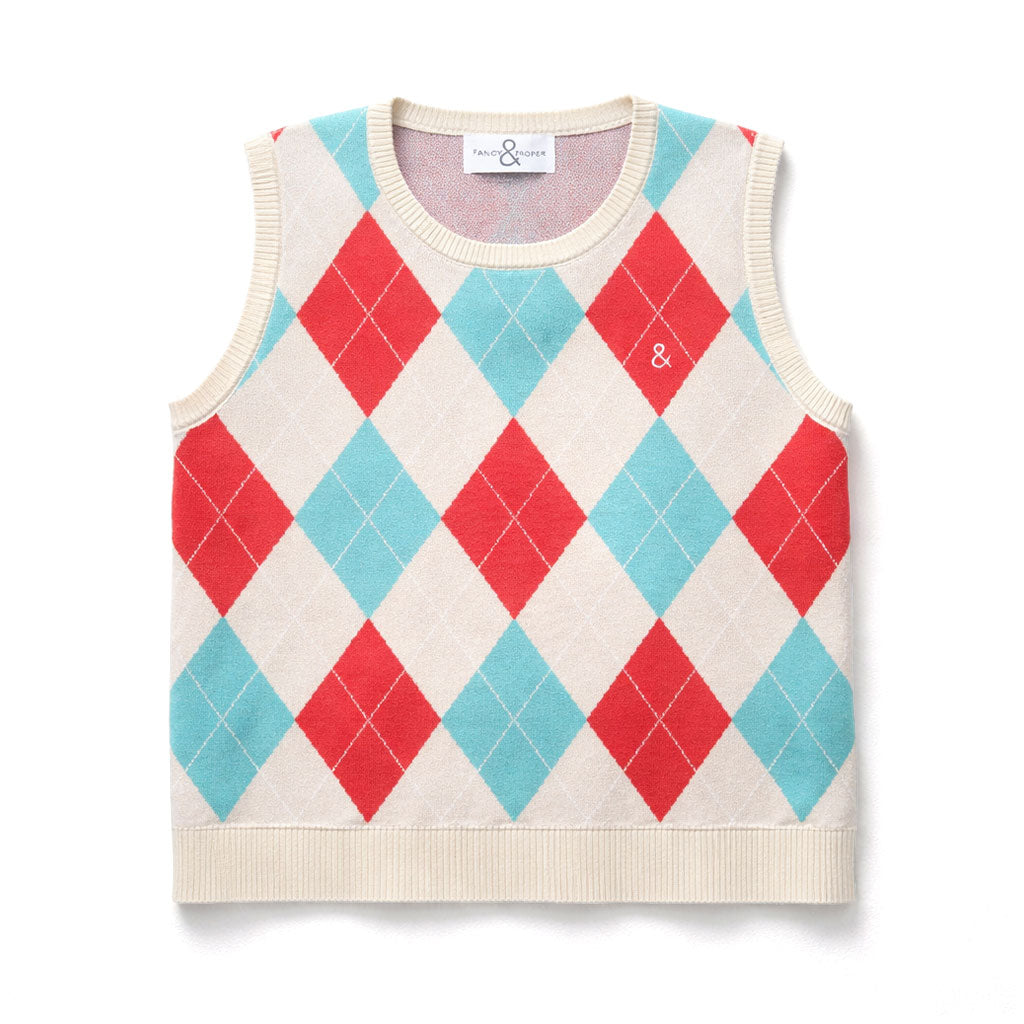 Par-fect Pattern Sweater Vest Main image