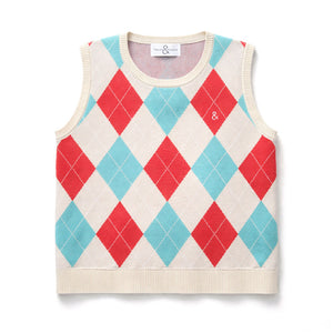 Par-fect Pattern Sweater Vest