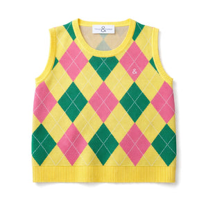 Par-fect Pattern Sweater Vest