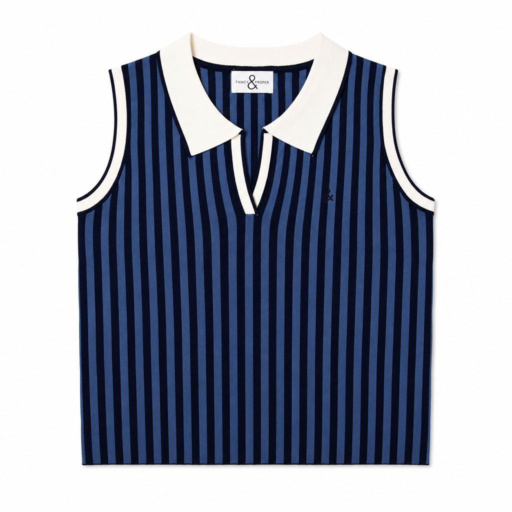 Pinstripe & Proper Tank