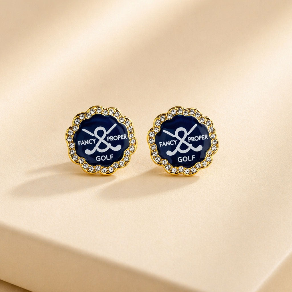 Proper Golf Stud Earring