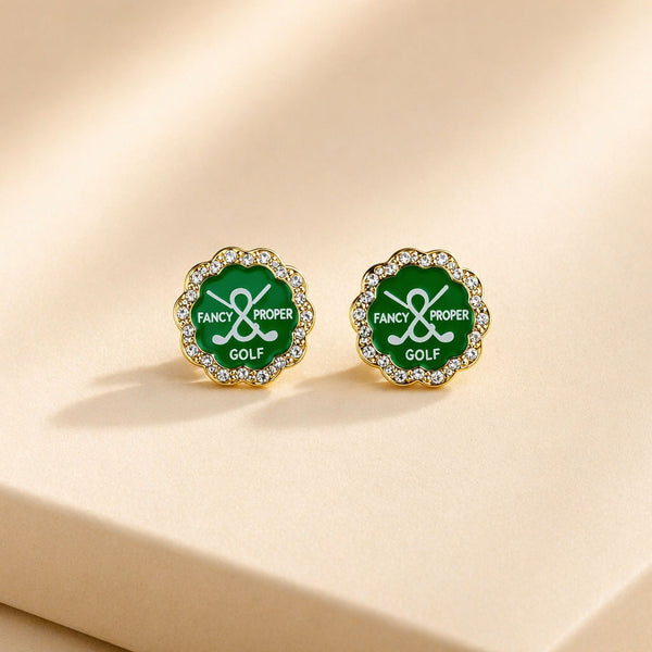 Proper Golf Stud Earring