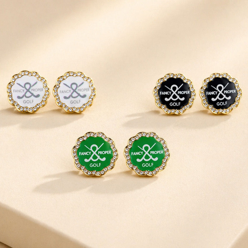 Proper Golf Stud Earring Main image