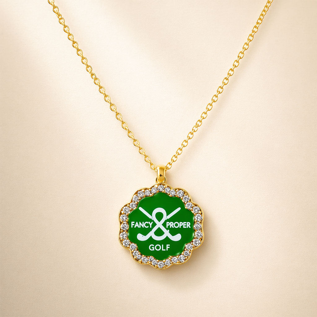 Proper Pair Golf Necklace