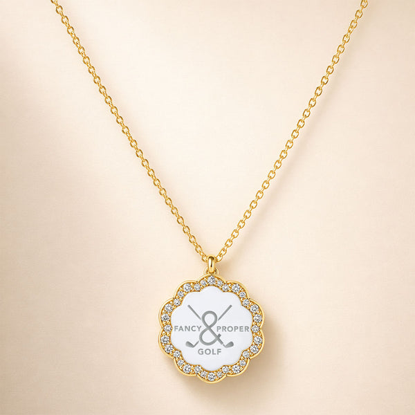 Proper Pair Golf Necklace