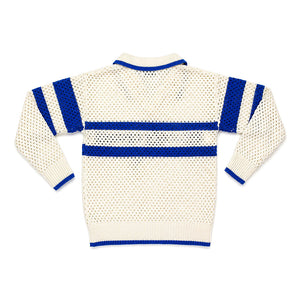 Proper Pointelle Pullover Polo