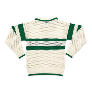 Proper Pointelle Pullover Polo