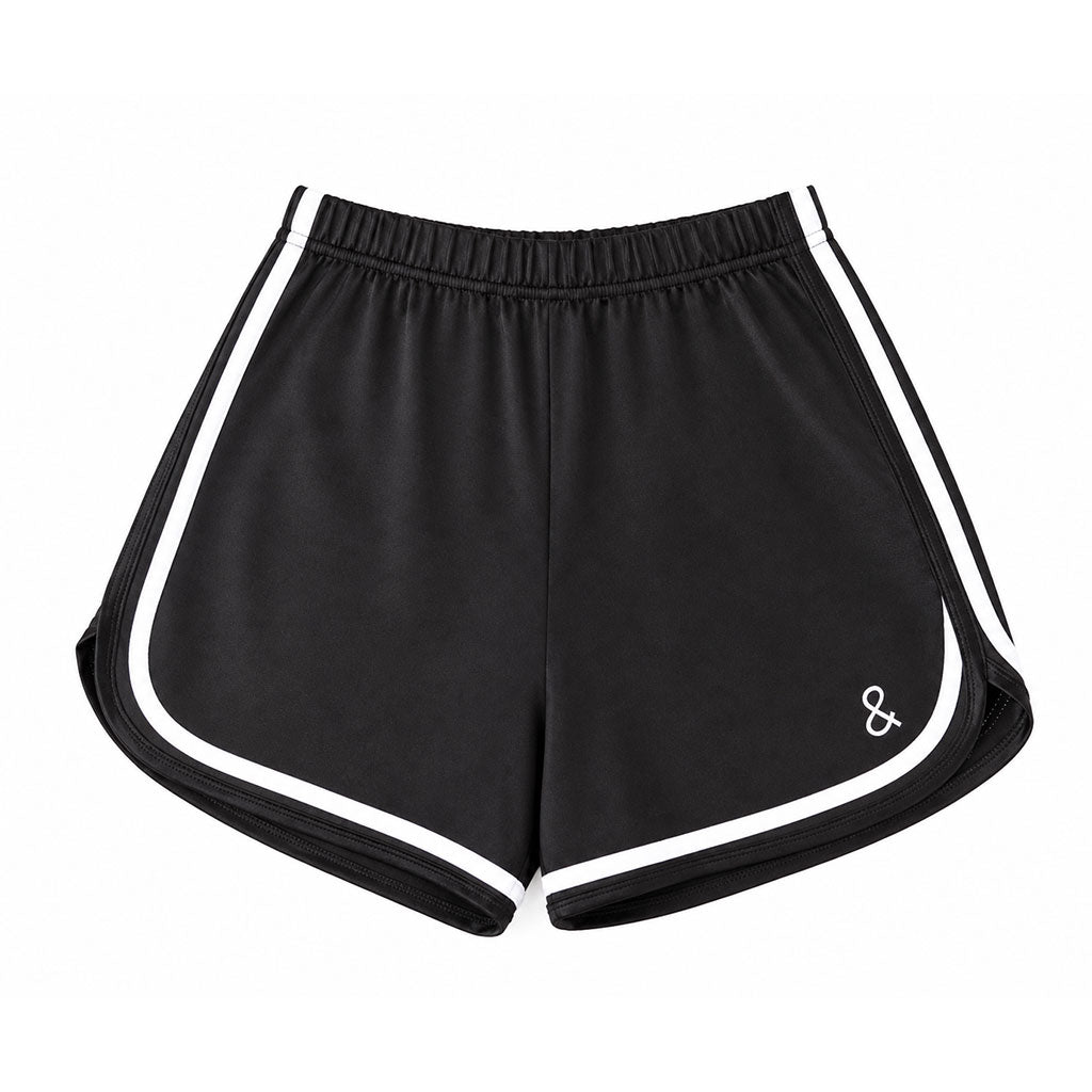 Satin Society Shorts Black
