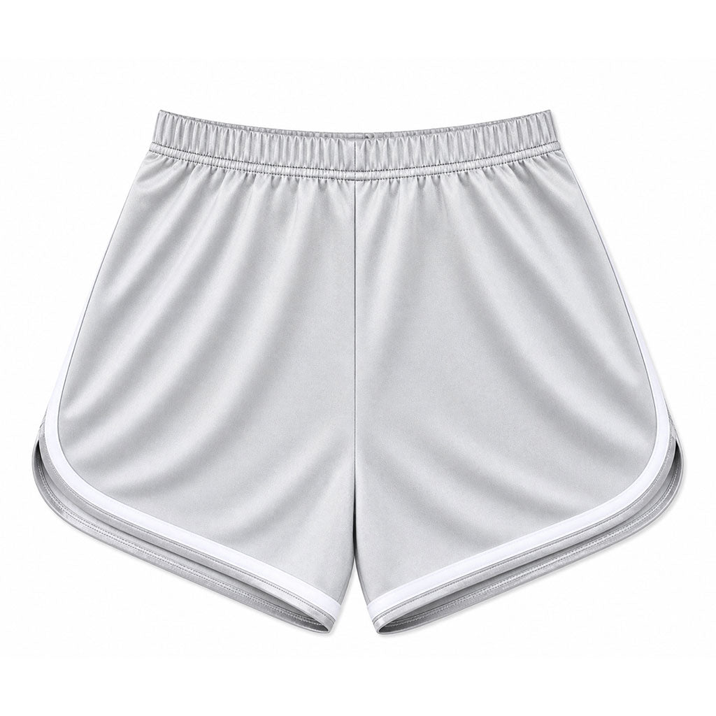 Satin Society Shorts Silver
