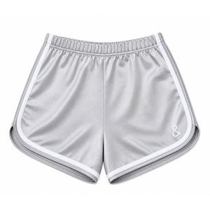 Satin Society Shorts Silver