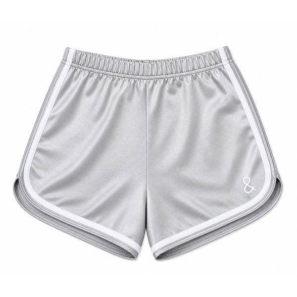 Satin Society Shorts Silver