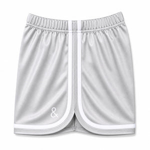 Satin Society Shorts Silver