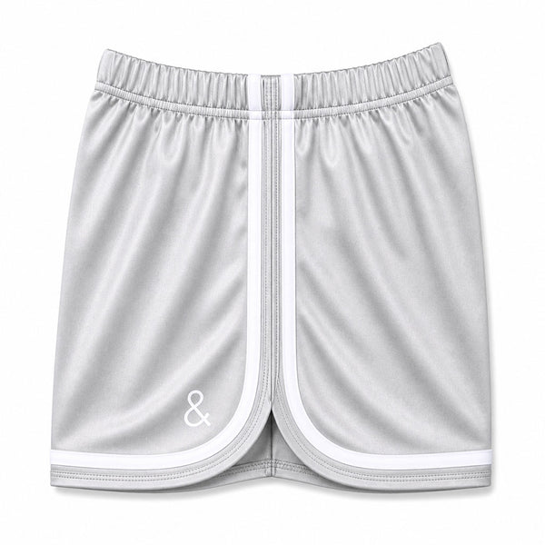 Satin Society Shorts Silver