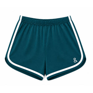 Satin Society Shorts Teal